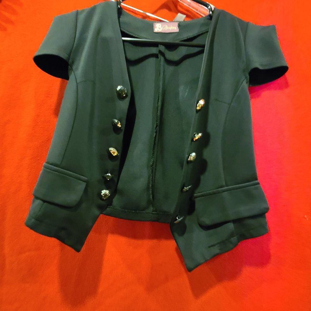 short sleeve suit jacket